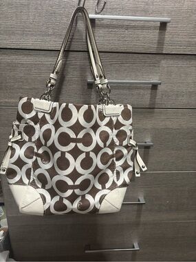 Coach Peyton Rare Espresso Shoulder Tote